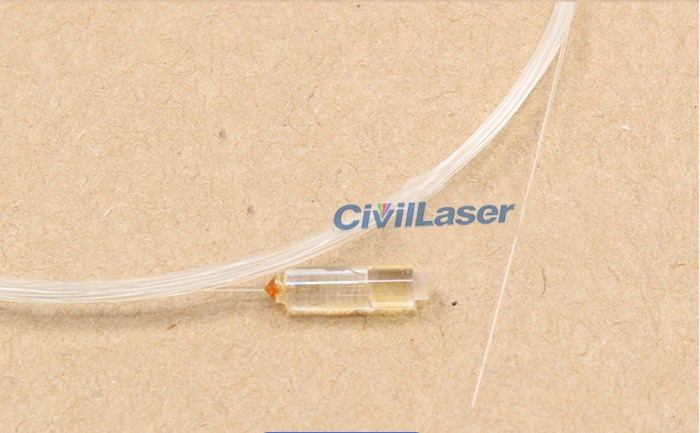 Glass Tube Collimator G-Lens ∮2.78x10mm Low Insertion Loss Single Core Colimador de fibra